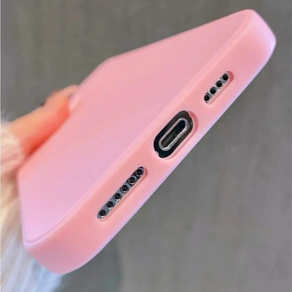 ⚠️Clearance iPhone 14/Pro/Pro Max Solid Pink Phone Case - Picture 4 of 4